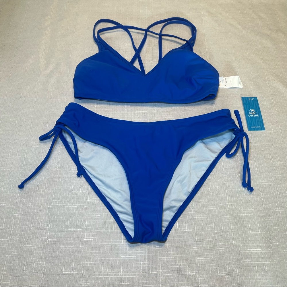 Blue Women's Swim Set